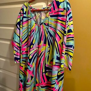 Lily v-neck cotton dress! Worn one time